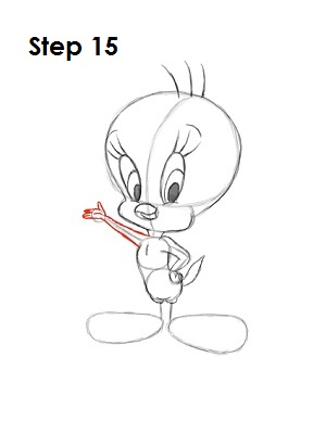 how to draw baby looney tunes