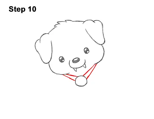 How to Draw Cute Cartoon Puppy Dog Vampire Dracula Halloween 10