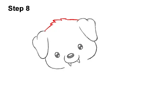 How to Draw Cute Cartoon Puppy Dog Vampire Dracula Halloween 8