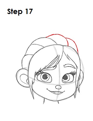 Draw Vanellope 17