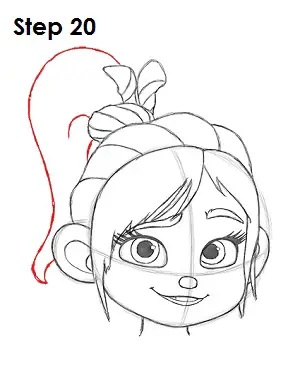 Draw Vanellope 20