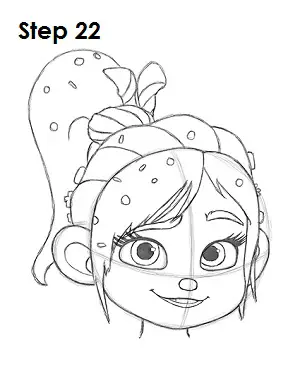 Draw Vanellope 22