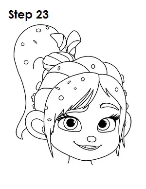 Draw Vanellope 23