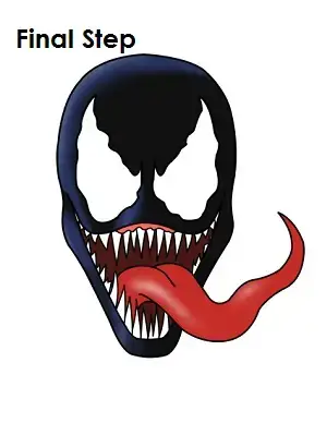 Get Drawing Venom Color PNG