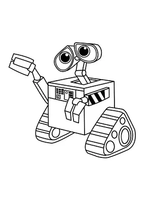 Draw Wall-E Step 18