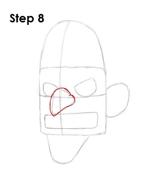 how to draw baby waluigi