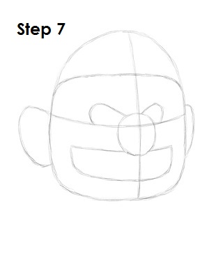Draw Wario Step 7