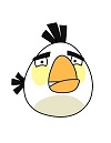 Draw White Angry Bird