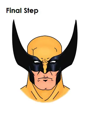 Draw Wolverine X-Men