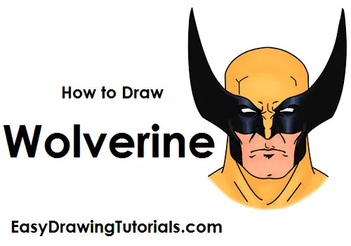 How to Draw Wolverine's Head