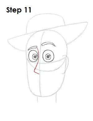 Draw Toy Story's Woody 11