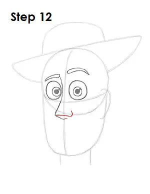 Draw Toy Story's Woody 12