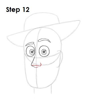 How to Draw Woody from Toy Story - Really Easy Drawing Tutorial