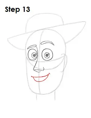 Draw Toy Story's Woody 13