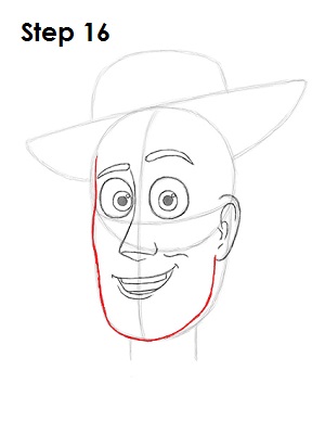 Draw Toy Story's Woody 16