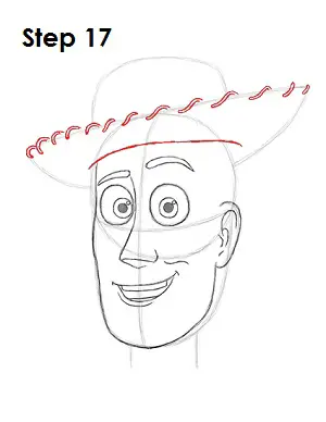 Draw Toy Story's Woody 17