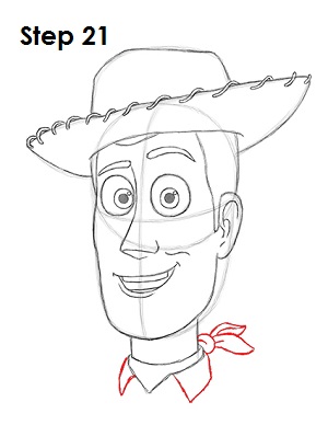 Draw Toy Story's Woody 21