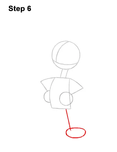How to Draw Woody Woodpecker Full Body 6