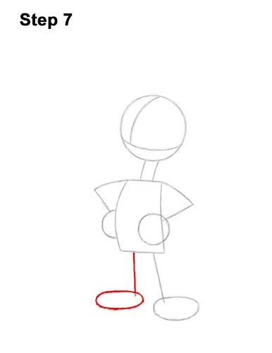 How to Draw Woody Woodpecker Full Body 7