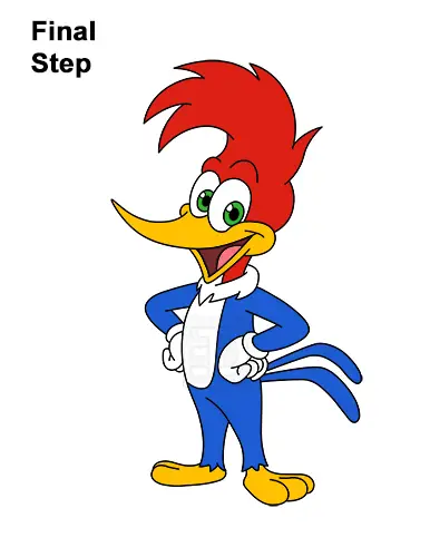 Drawing Images Of Woody Woodpecker - lvandcola