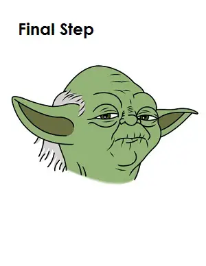 Draw Yoda Final Step