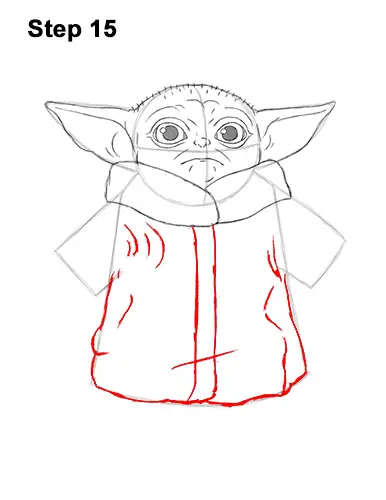 How to Draw Baby Yoda (The Mandalorian) VIDEO & Step-by-Step Pictures