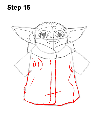 How to Draw Yoda Baby 