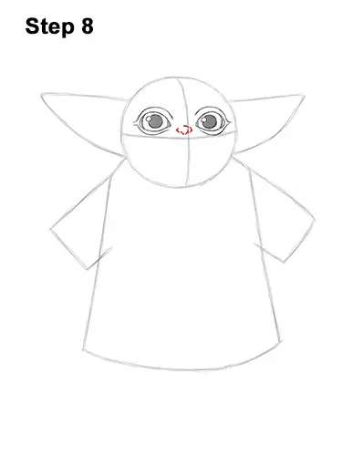 How To Draw Baby Yoda The Mandalorian Video Step By Step Pictures