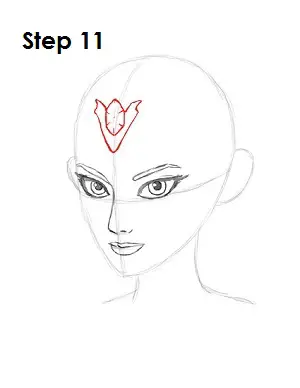 How to Draw Zelda Step 11