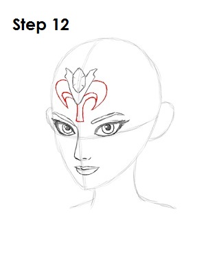 How to Draw Zelda Step 12