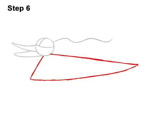 How to Draw Zero Ghost Dog Nightmare Before Christmas 6