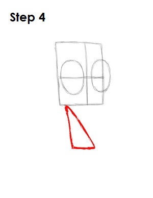 How to Draw Zim Step 4