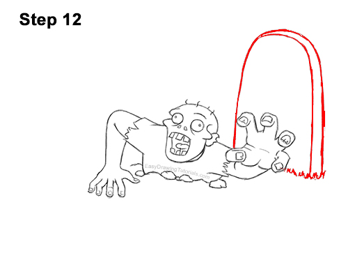 How to Draw a Zombie VIDEO & Step-by-Step Pictures