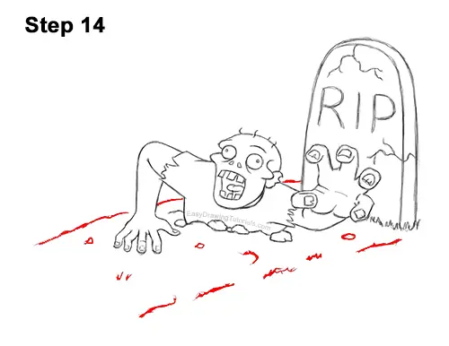 How to Draw a Zombie VIDEO & Step-by-Step Pictures